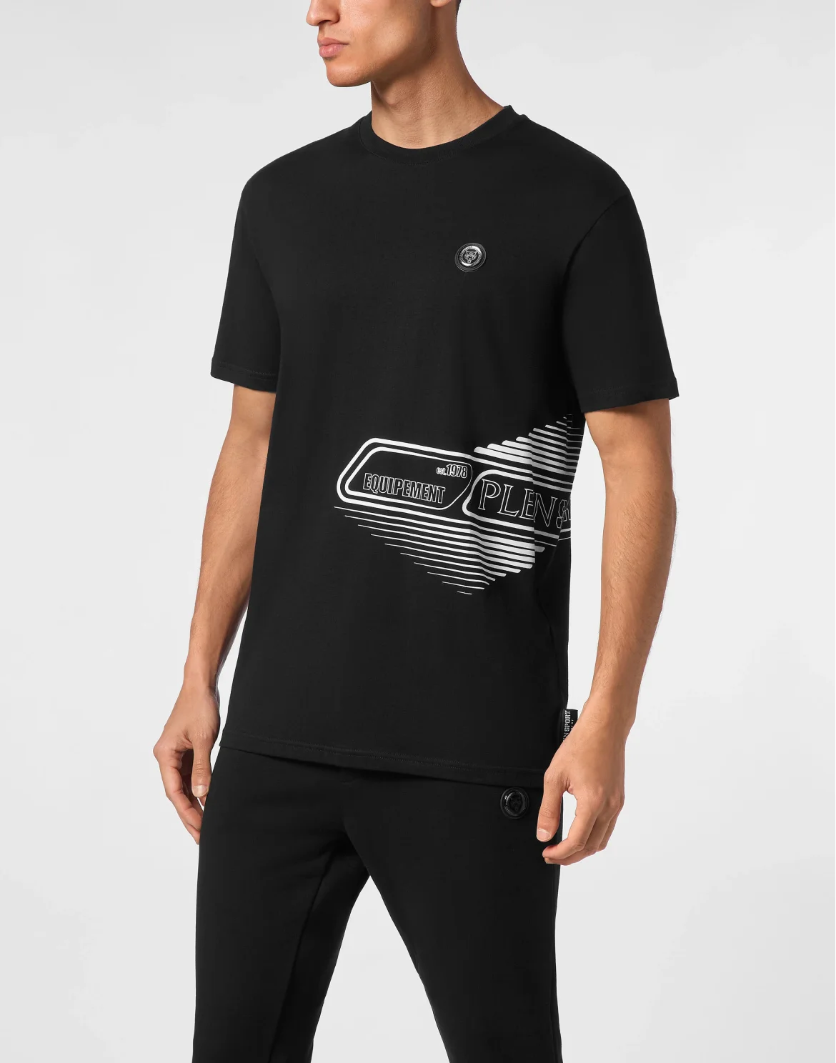T-shirt Round Neck SS, цвет: Черный