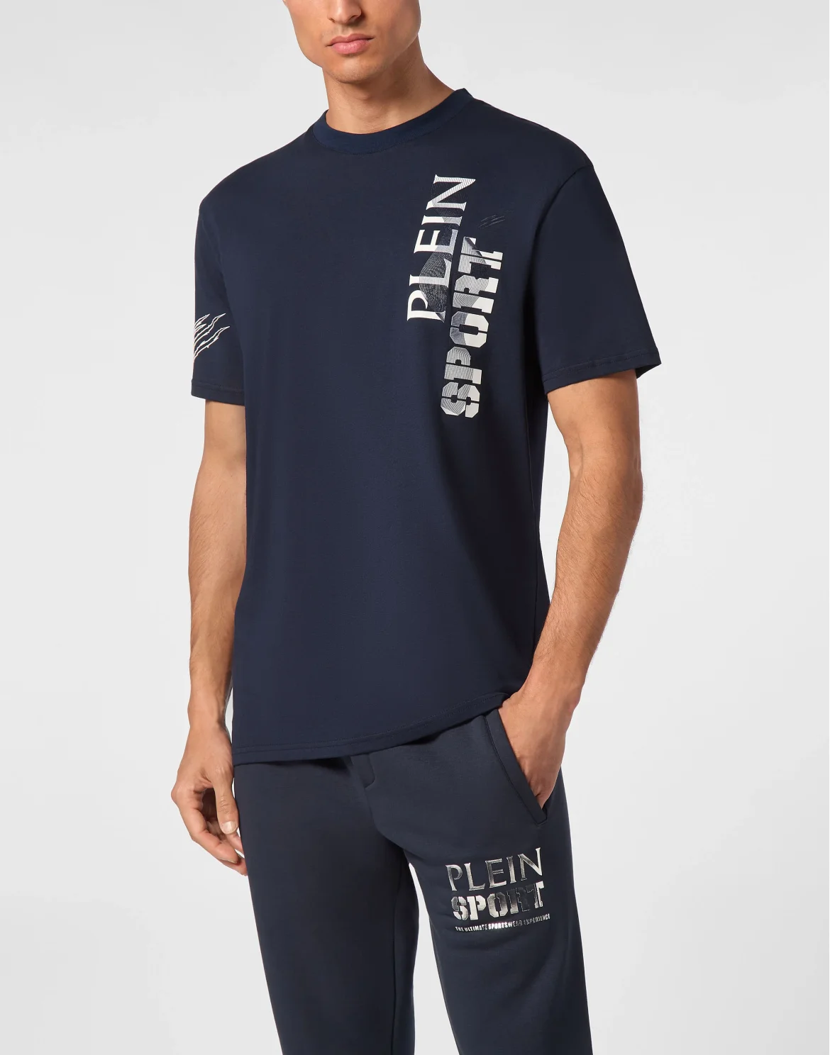 T-shirt Round Neck SS Wave, цвет: Синий