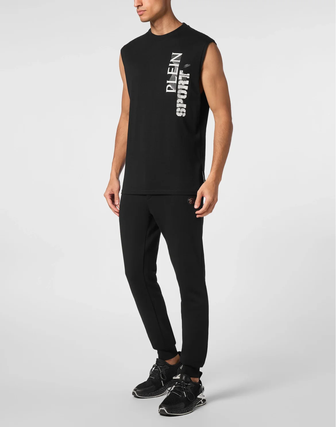 Sleeveless T-shirt Round Neck SS Wave, цвет: Черный