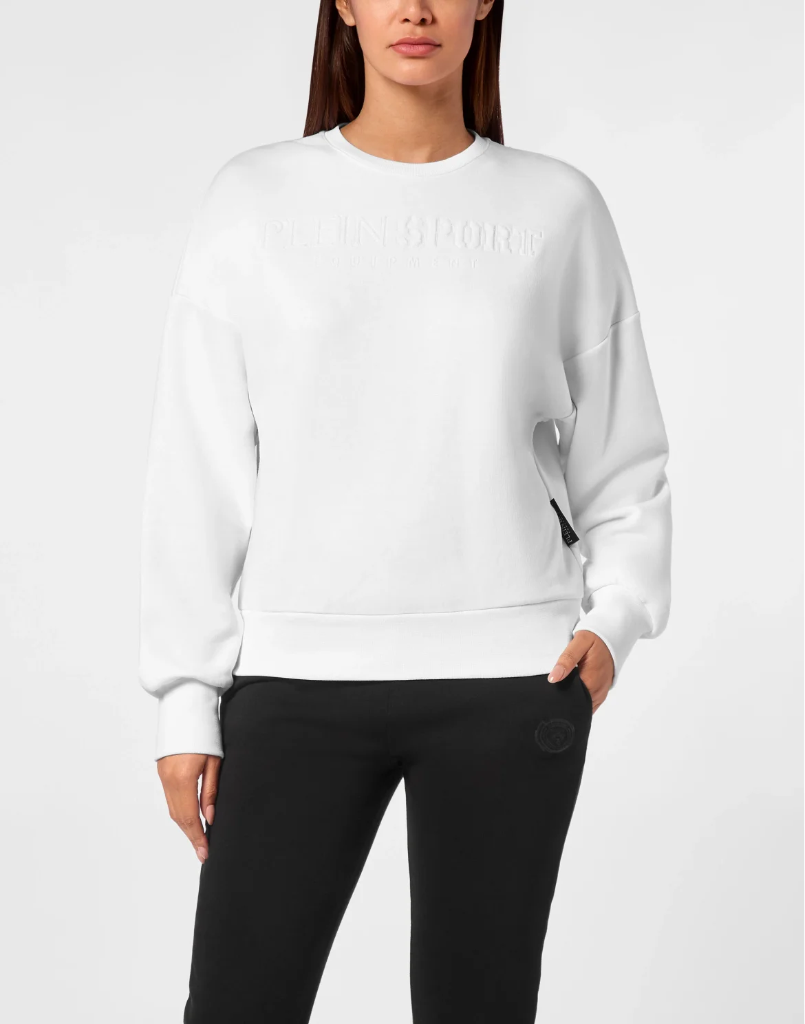 Jogging Sweatshirt LS, цвет: Белый
