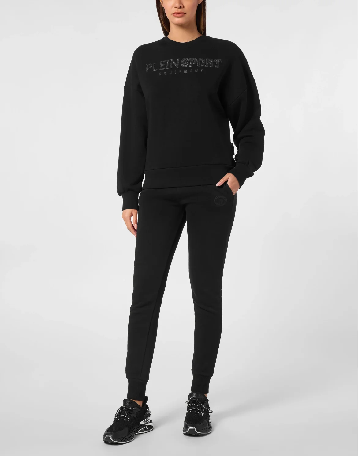 Jogging Sweatshirt LS, цвет: Черный