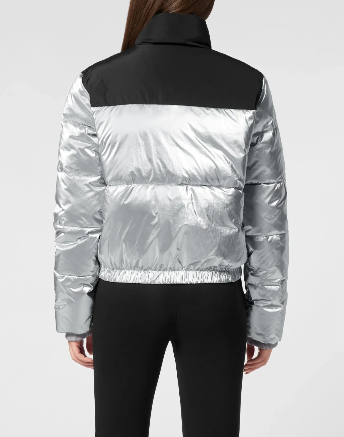 Nylon Bomber, цвет: Серебристый