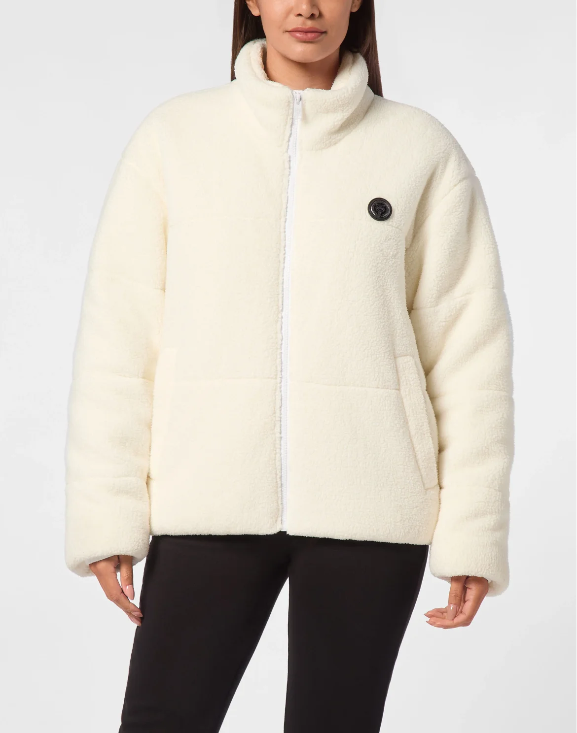 Sherpa Puffered Jacket, цвет: Белый