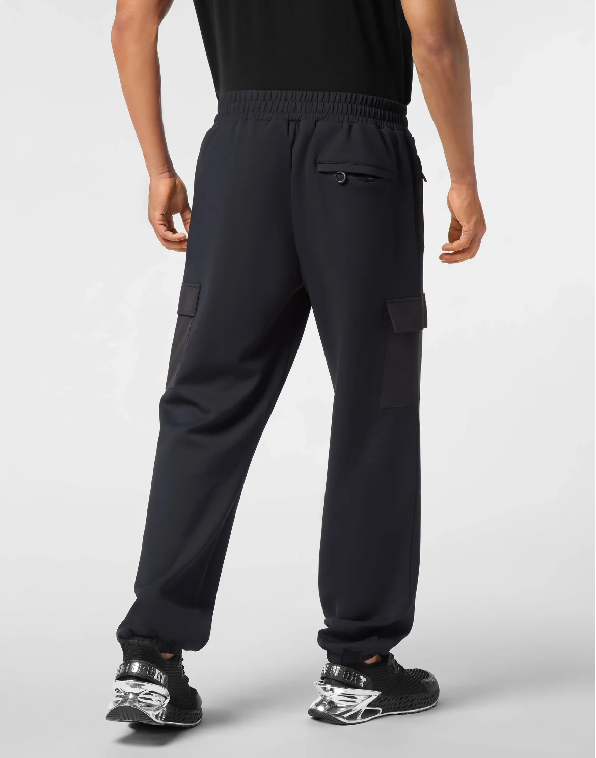 Piquet Jogging Pants, цвет: Черный