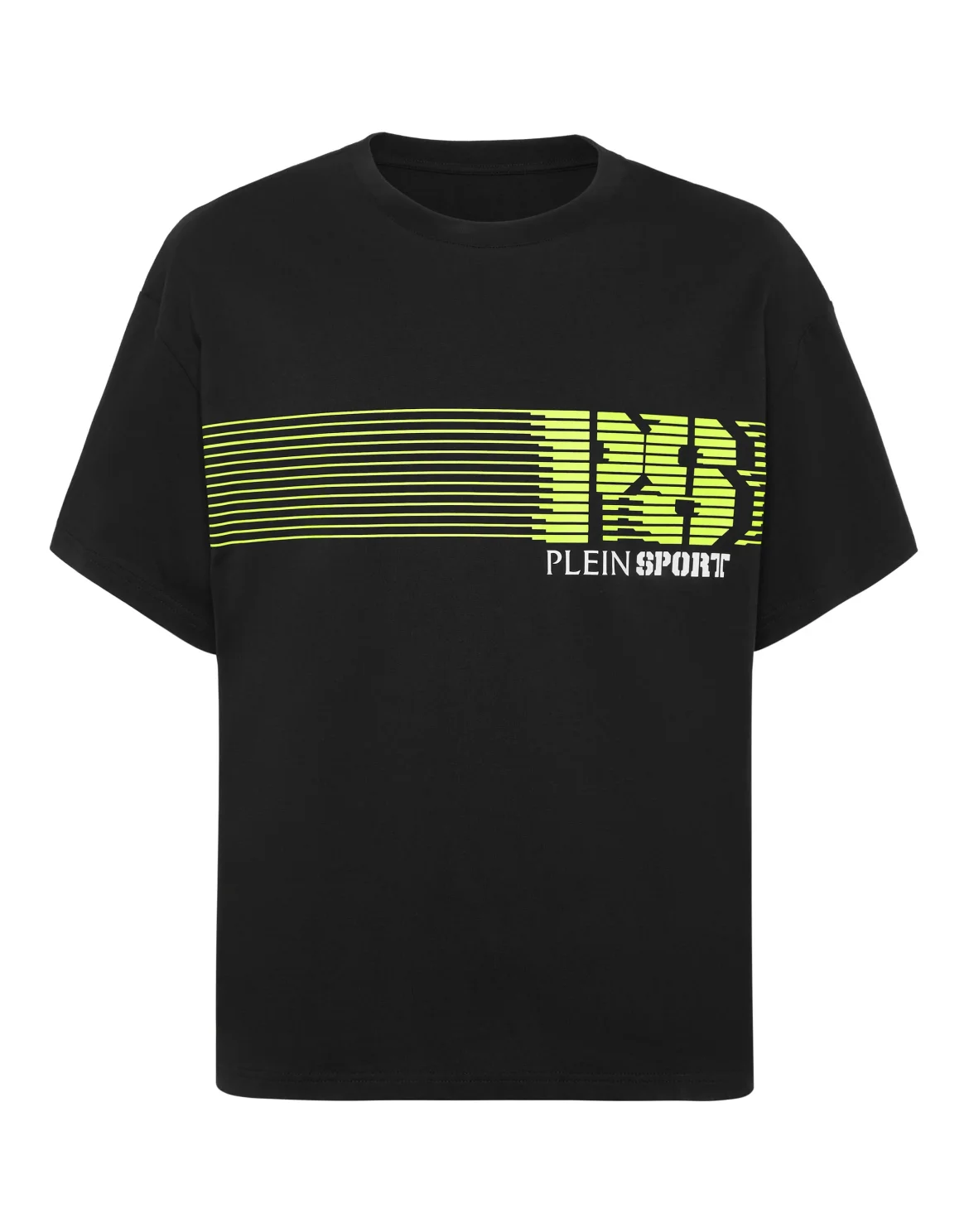 Round Neck T-Shirt Logo Stripes, цвет: Зеленый