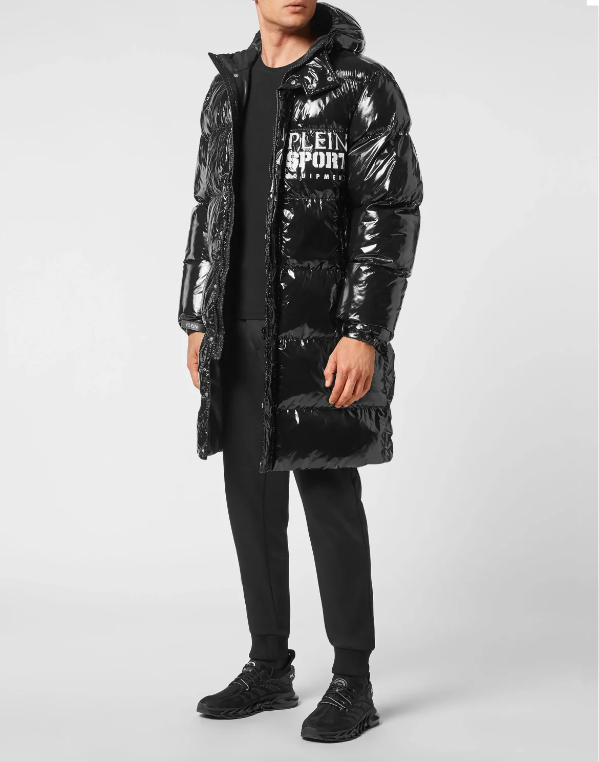 Long Down Jacket, цвет: Черный