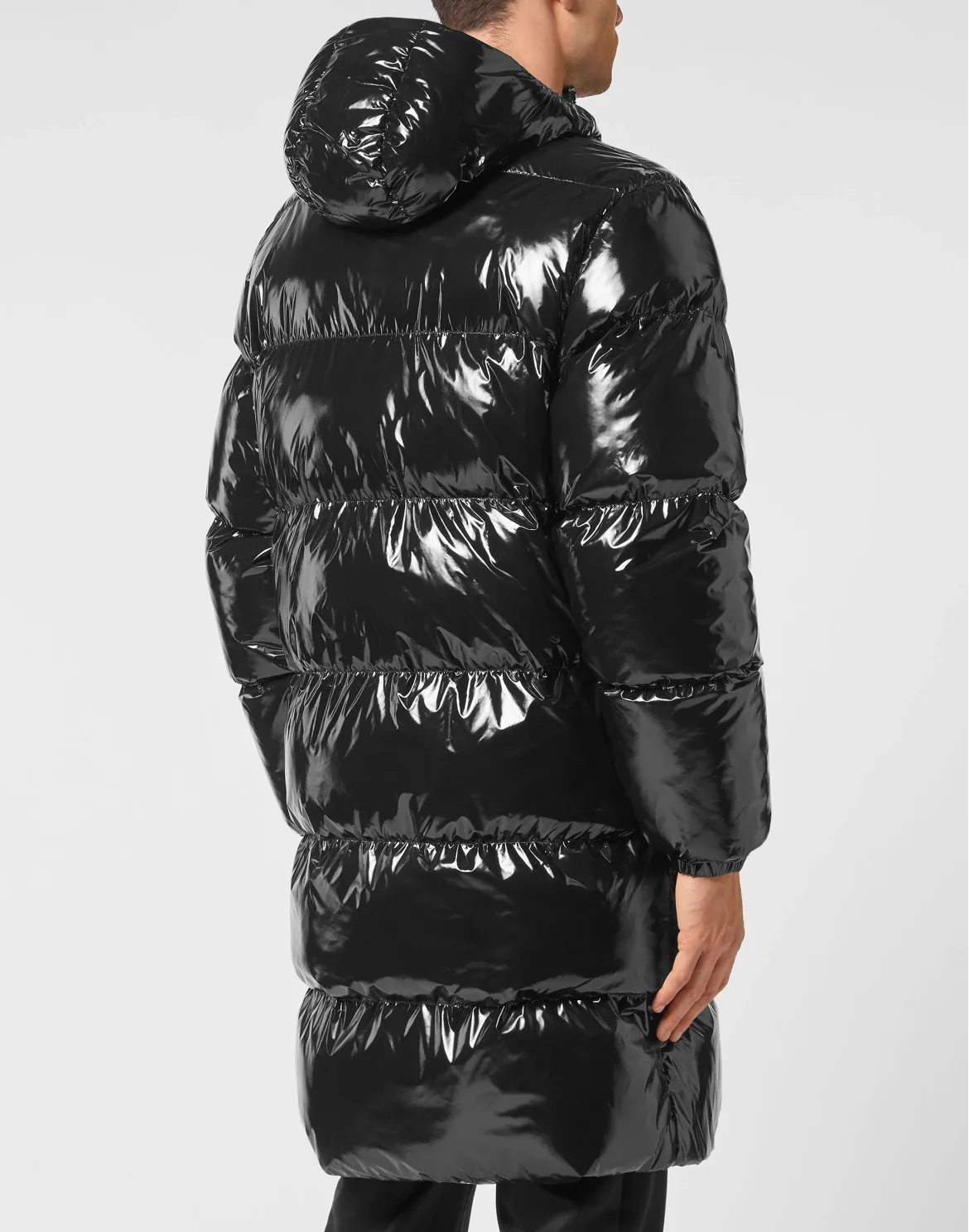 Long Down Jacket, цвет: Черный