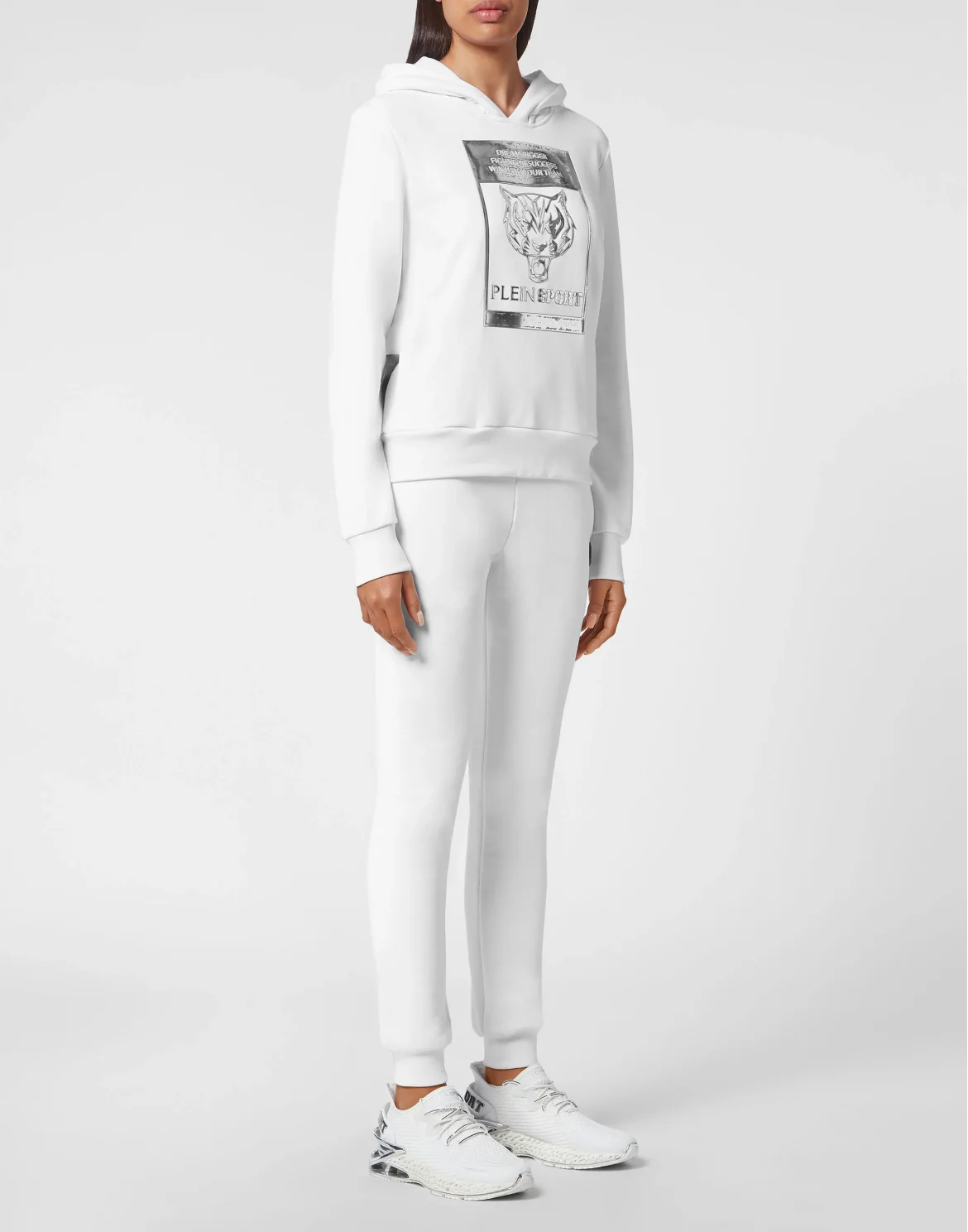 Hoodie sweatshirt Tiger, цвет: Белый