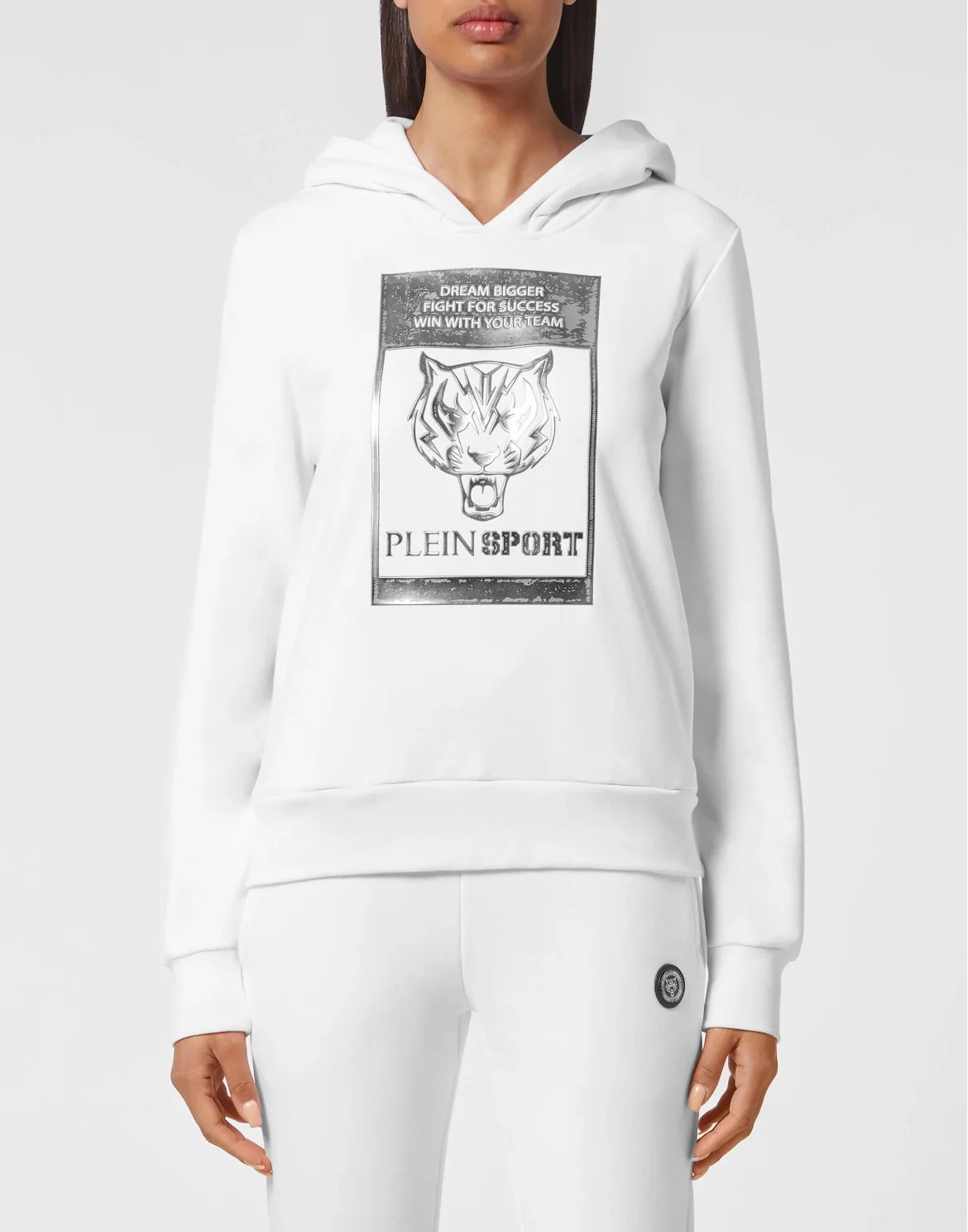 Hoodie sweatshirt Tiger, цвет: Белый