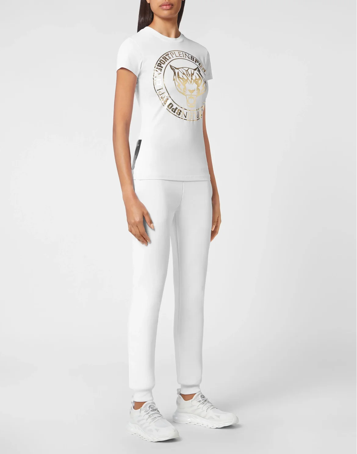 T-shirt Round Neck SS Sexy Pure Fit Tiger, цвет: Белый
