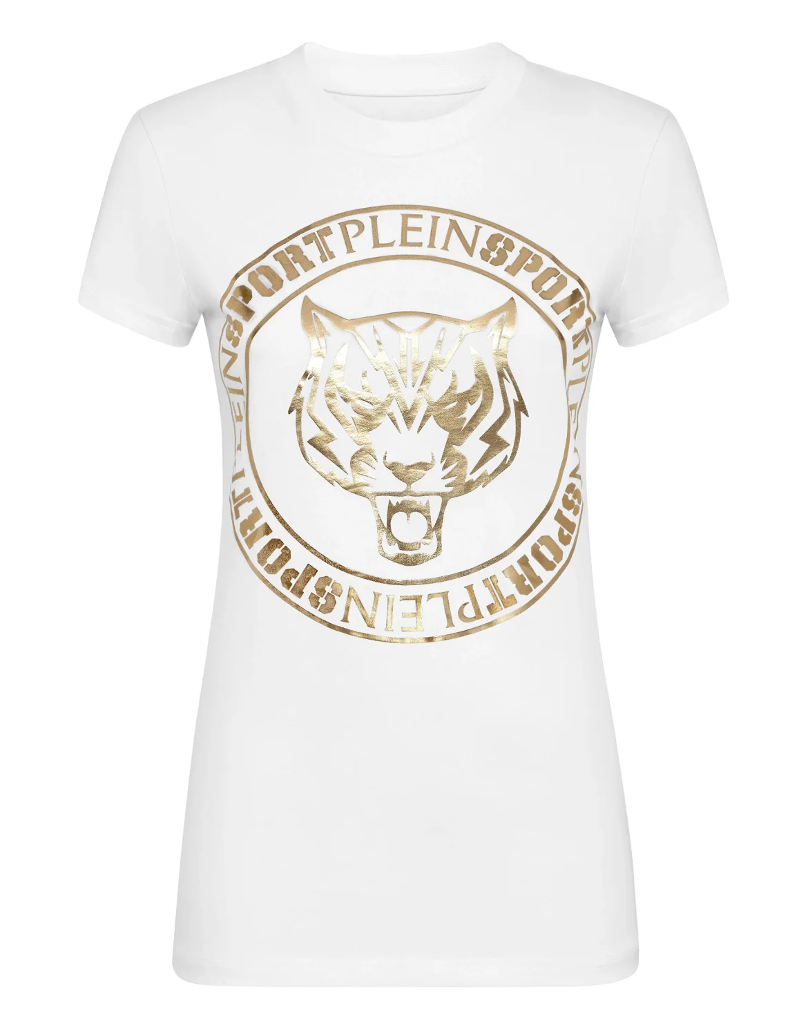 T-shirt Round Neck SS Sexy Pure Fit Tiger, цвет: Белый