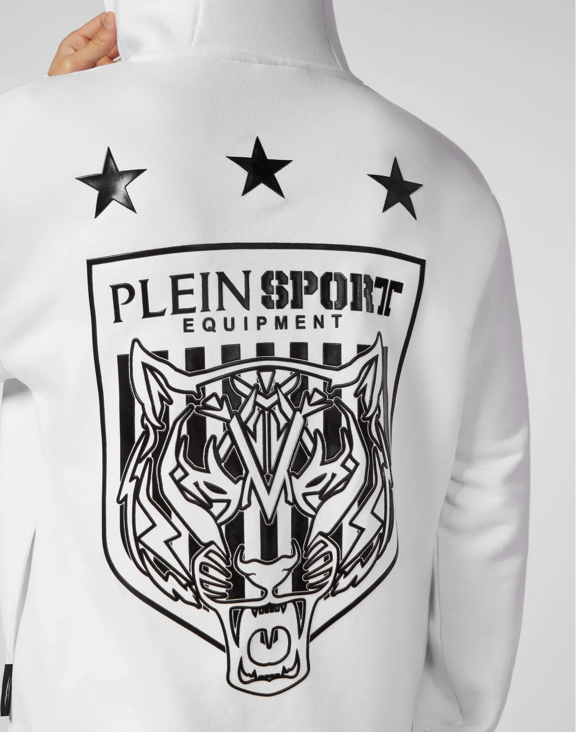 Hoodie Sweatshirt Tiger Crest Edition, цвет: Белый