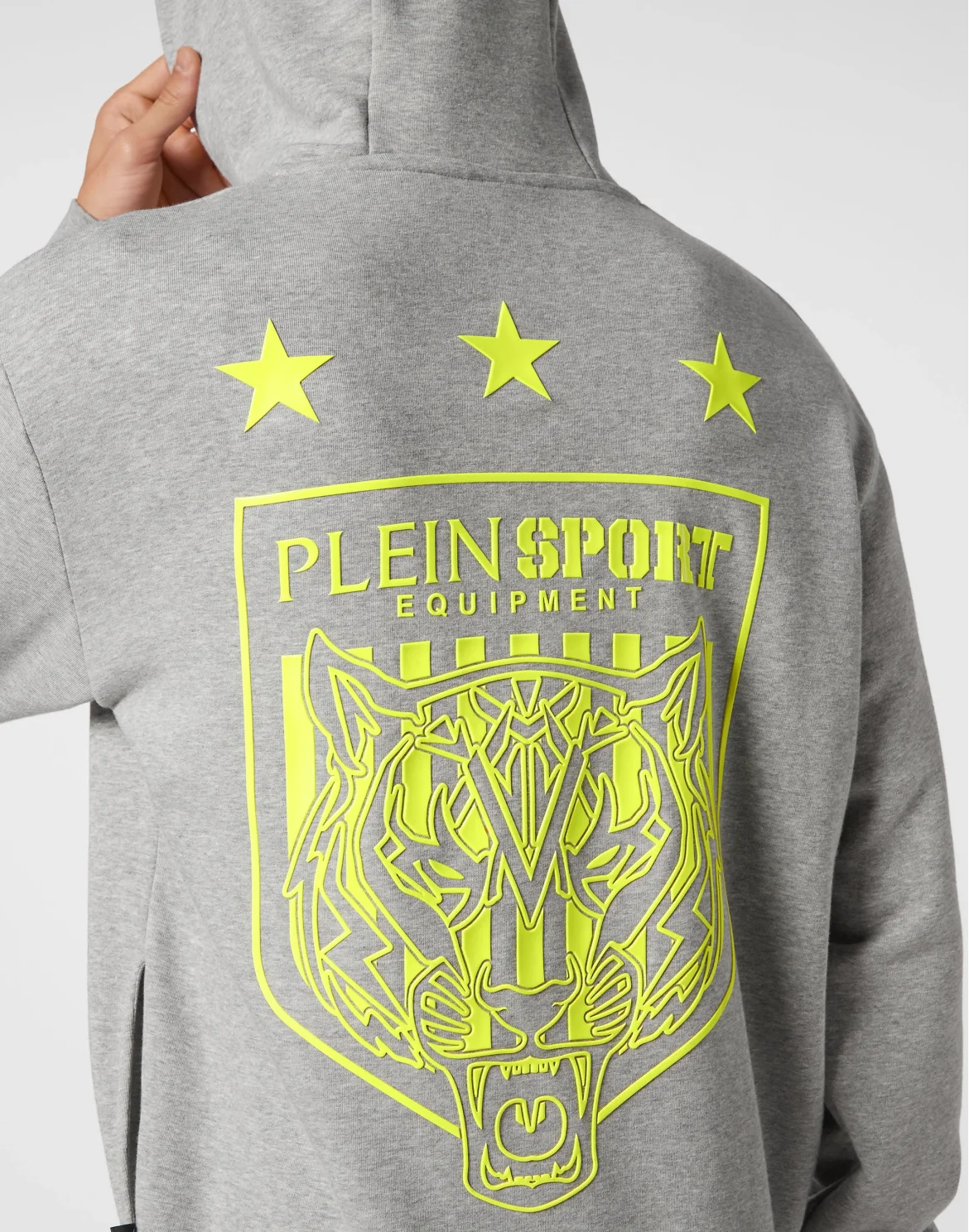 Hoodie Sweatshirt Tiger Crest Edition, цвет: Серый