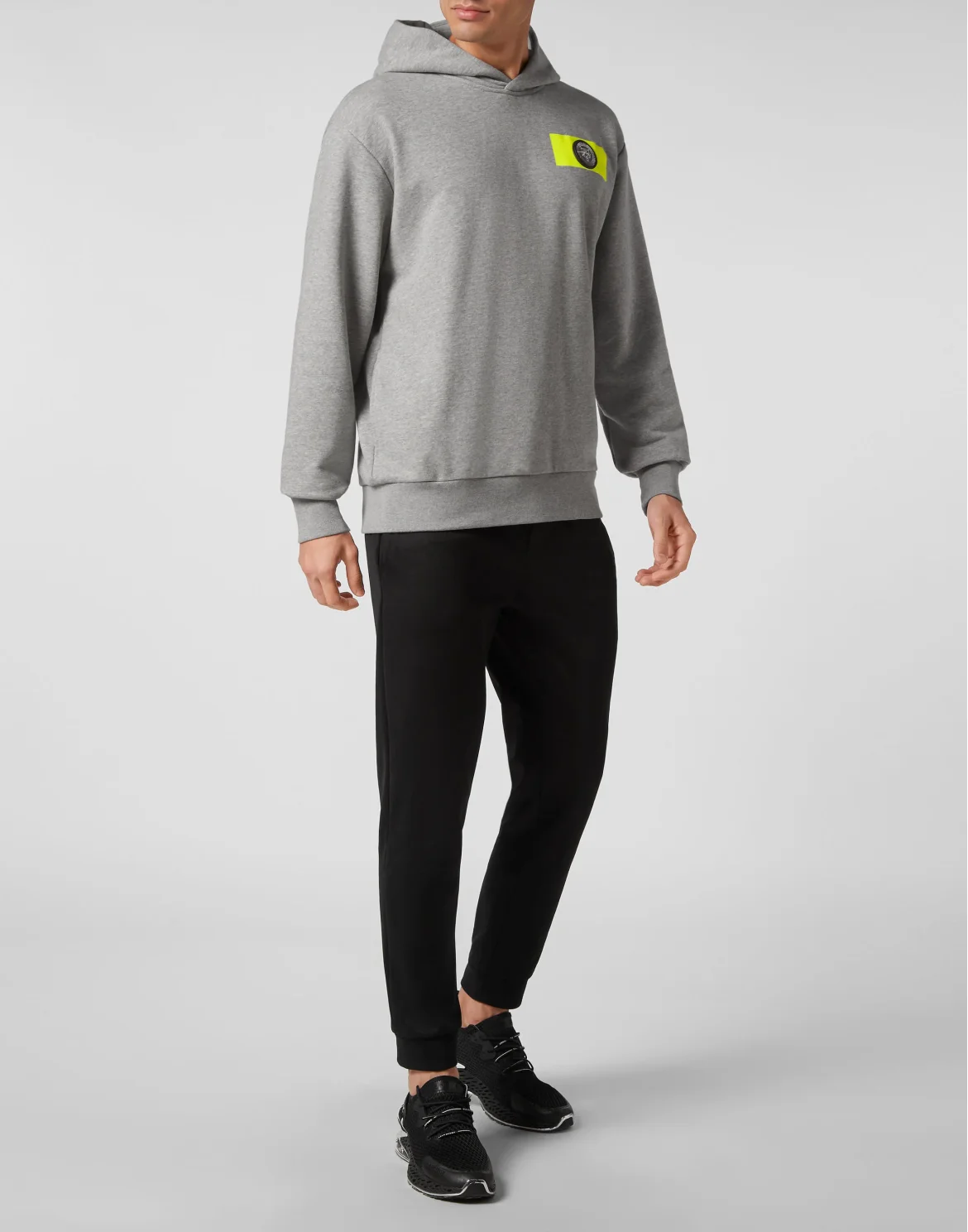 Hoodie Sweatshirt Tiger Crest Edition, цвет: Серый