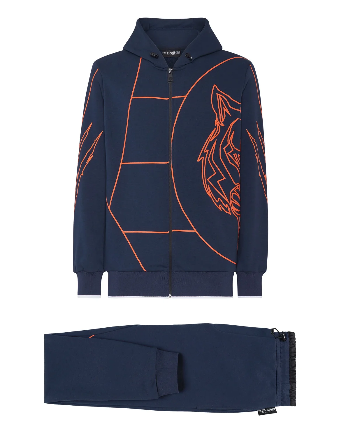 Jogging Tracksuit: Sweatjacket/Trousers Tiger Court Edition, цвет: Синий
