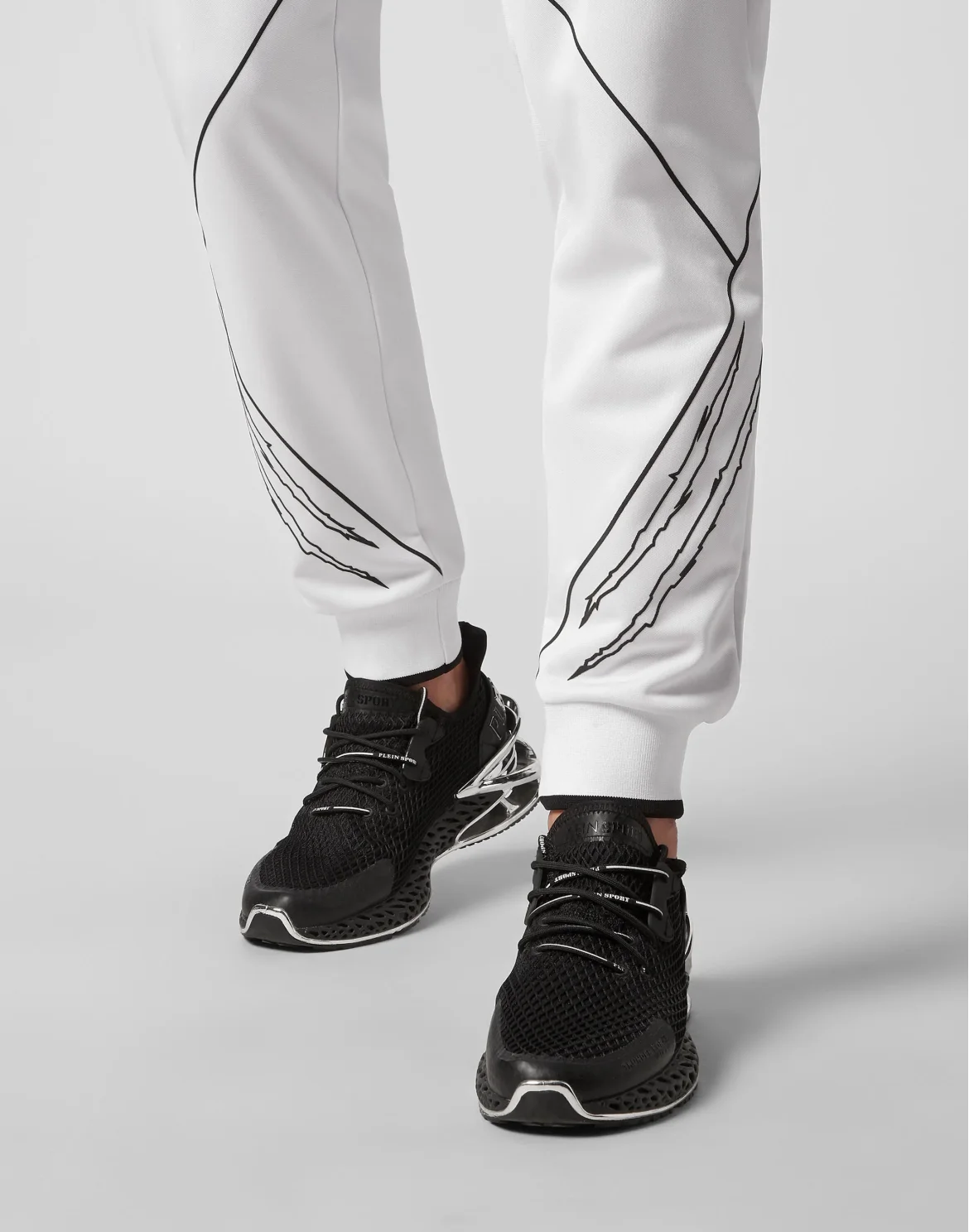 Jogging Tracksuit: Top/Trousers Tiger Court Edition, цвет: Белый