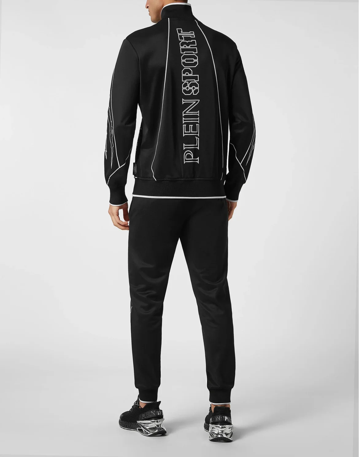 Jogging Tracksuit: Top/Trousers Tiger Court Edition, цвет: Черный