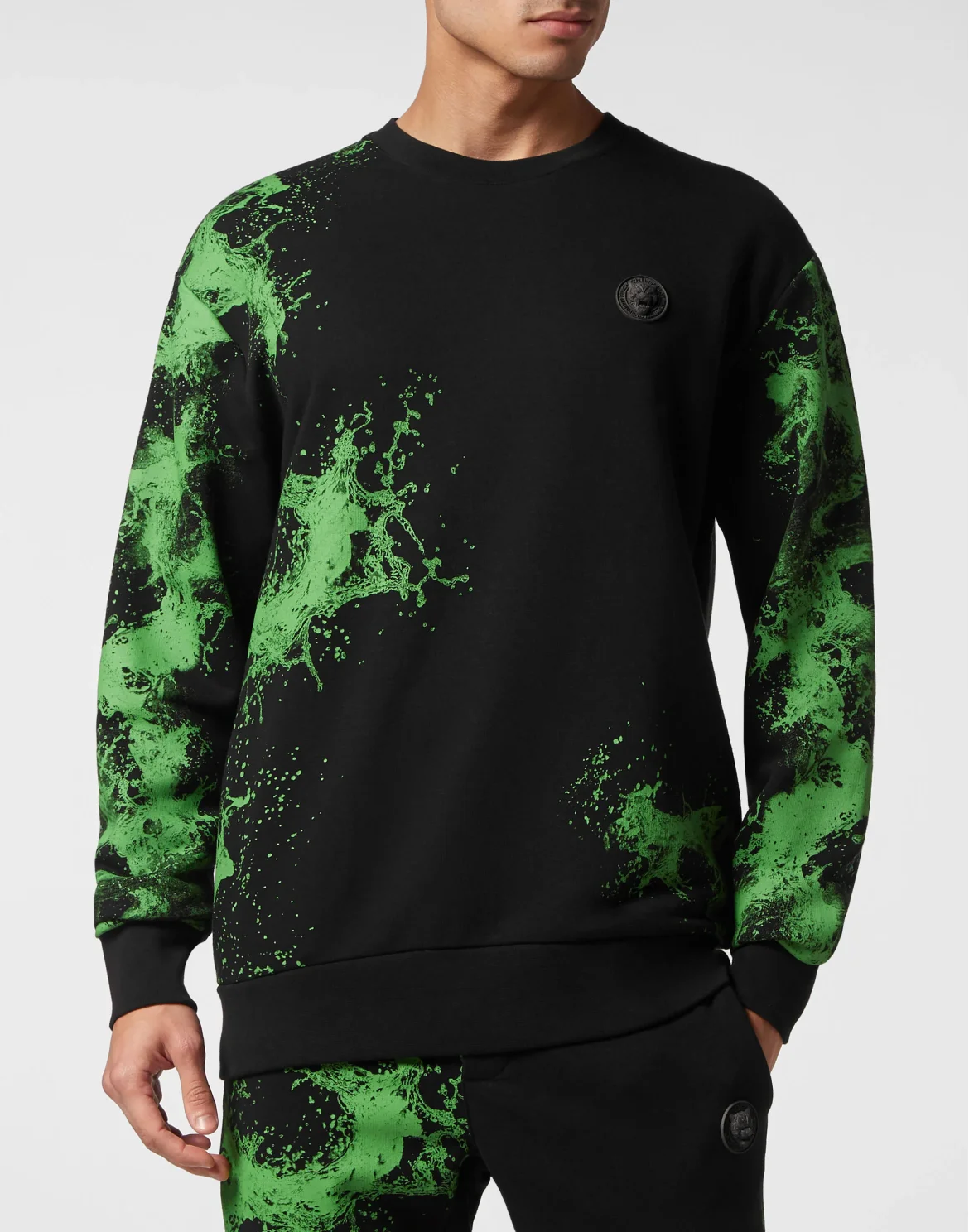 Sweatshirt LS Splash Extreme, цвет: Зеленый