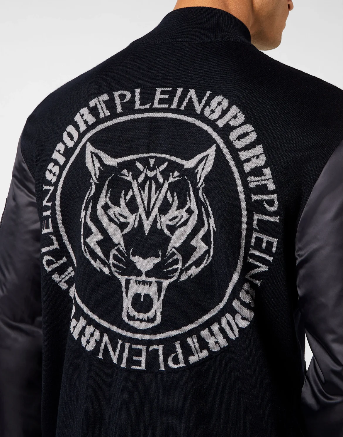 Knit Padded Jacket Tiger Court Edition, цвет: Синий