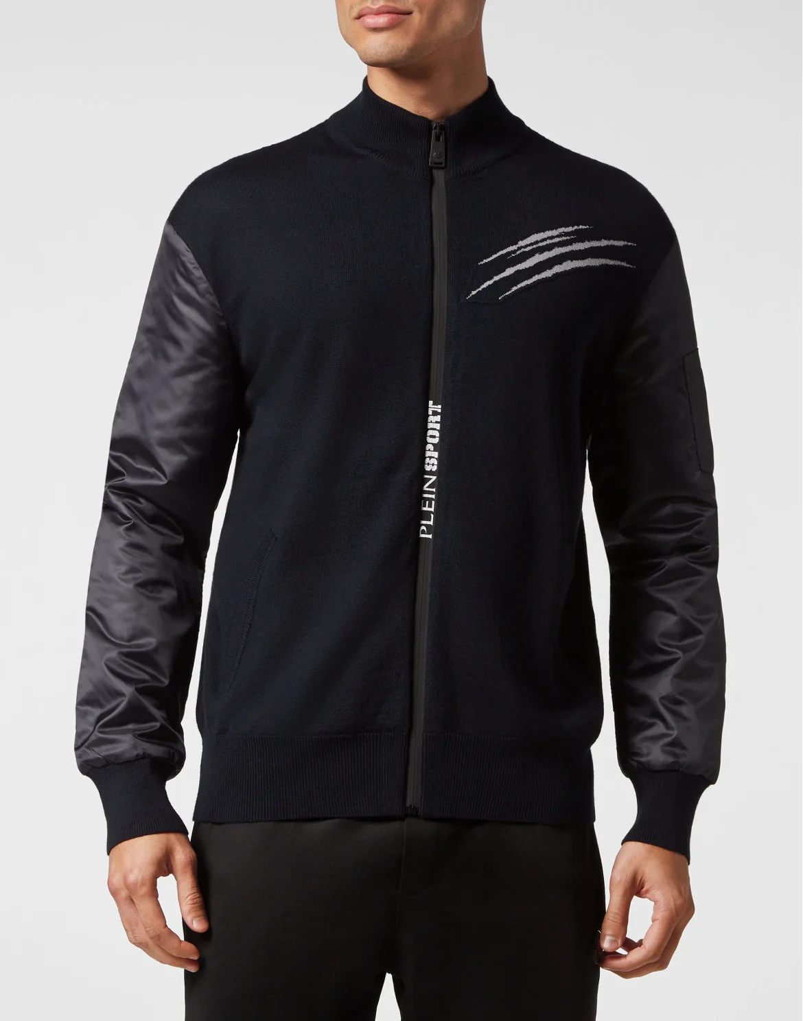Knit Padded Jacket Tiger Court Edition, цвет: Синий