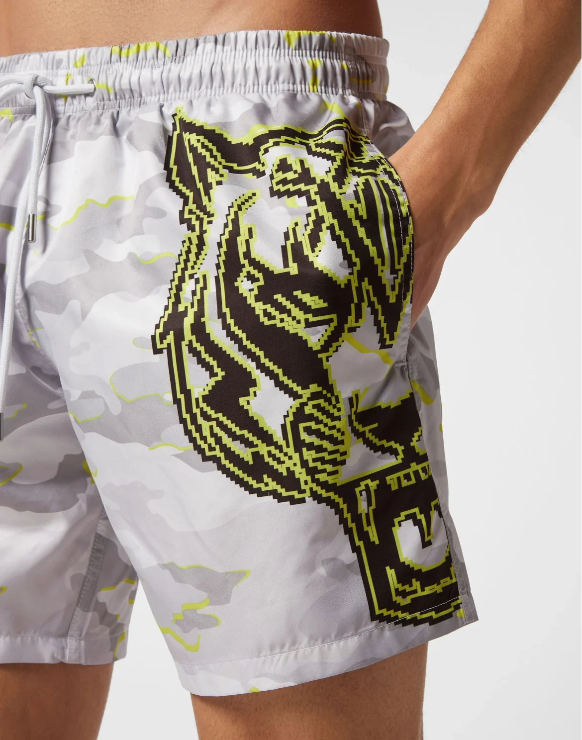 Swim-Trunks Neon Amazon Edition (Camouflage), цвет: Серый