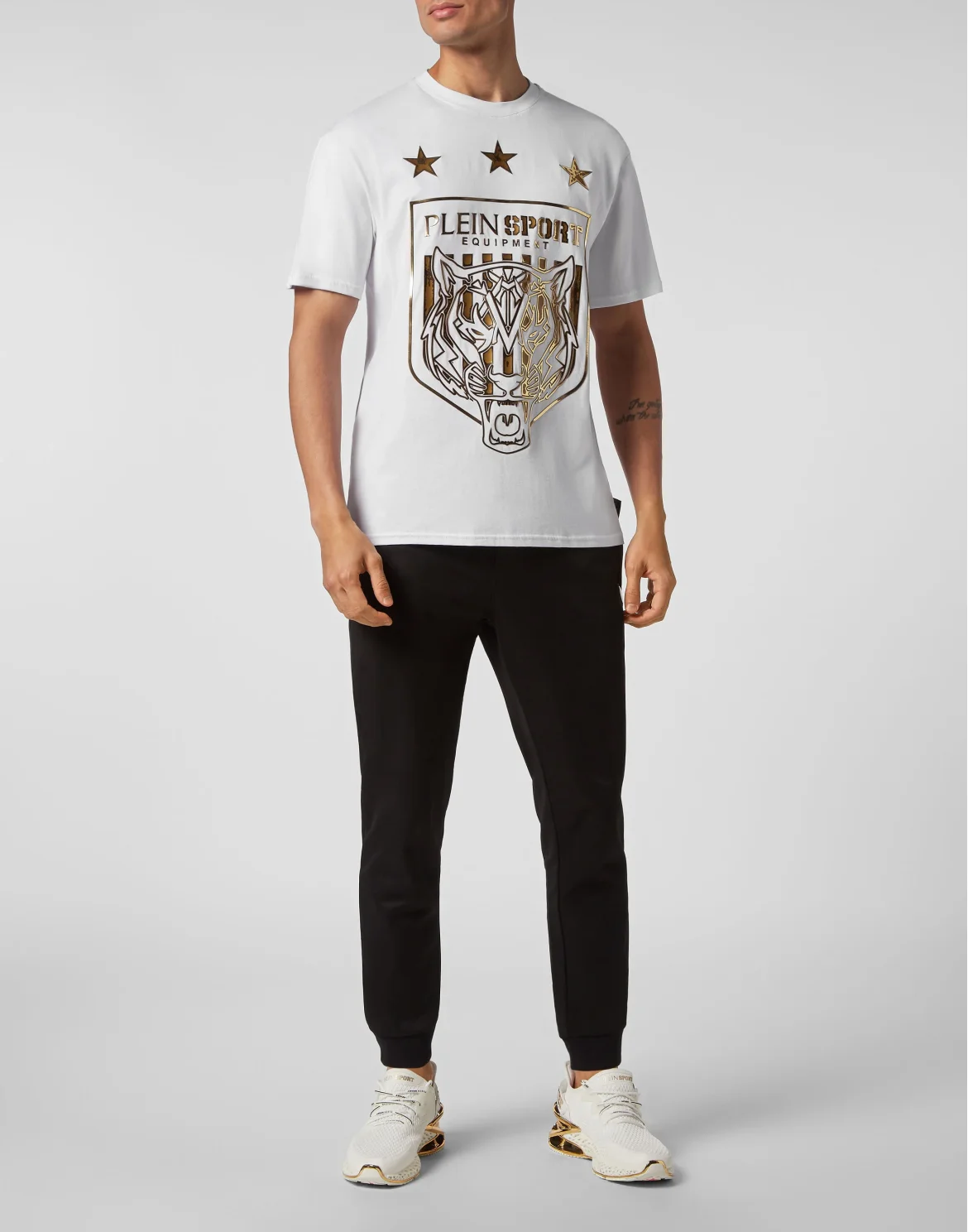 T-shirt Round Neck SS Tiger Crest Edition, цвет: Золотой