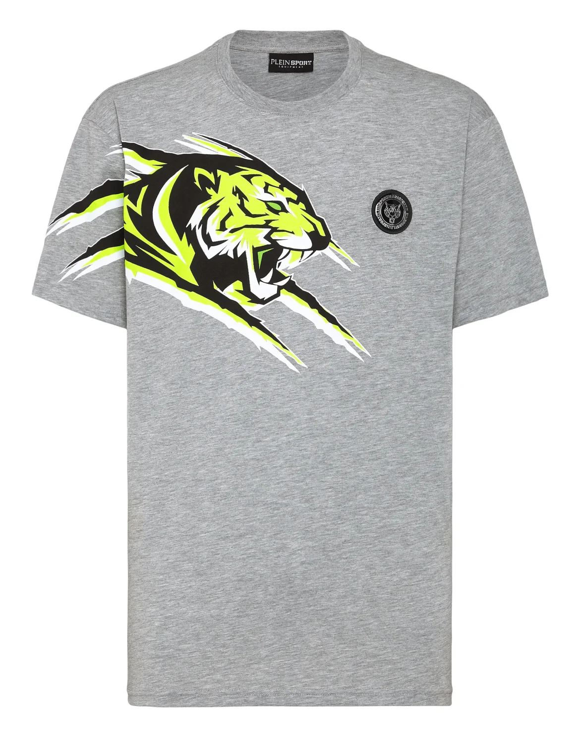 T-shirt Round Neck SS Tiger, цвет: Серый