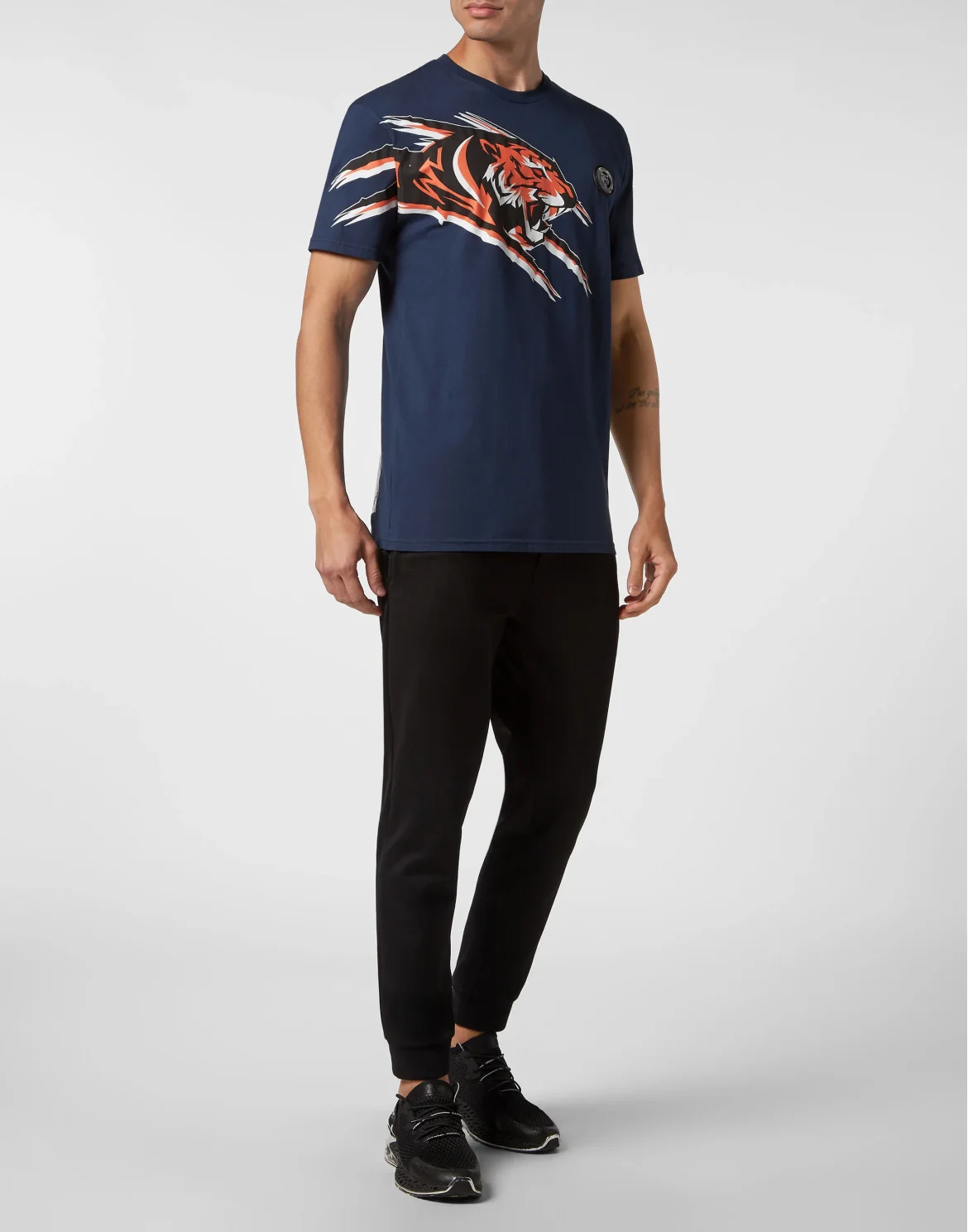 T-shirt Round Neck SS Tiger, цвет: Синий