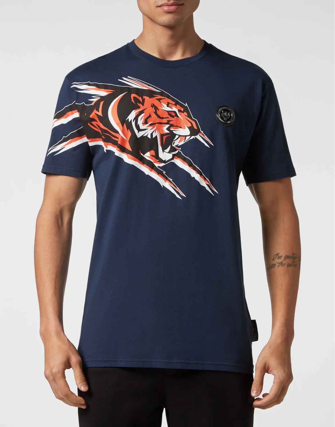 T-shirt Round Neck SS Tiger, цвет: Синий