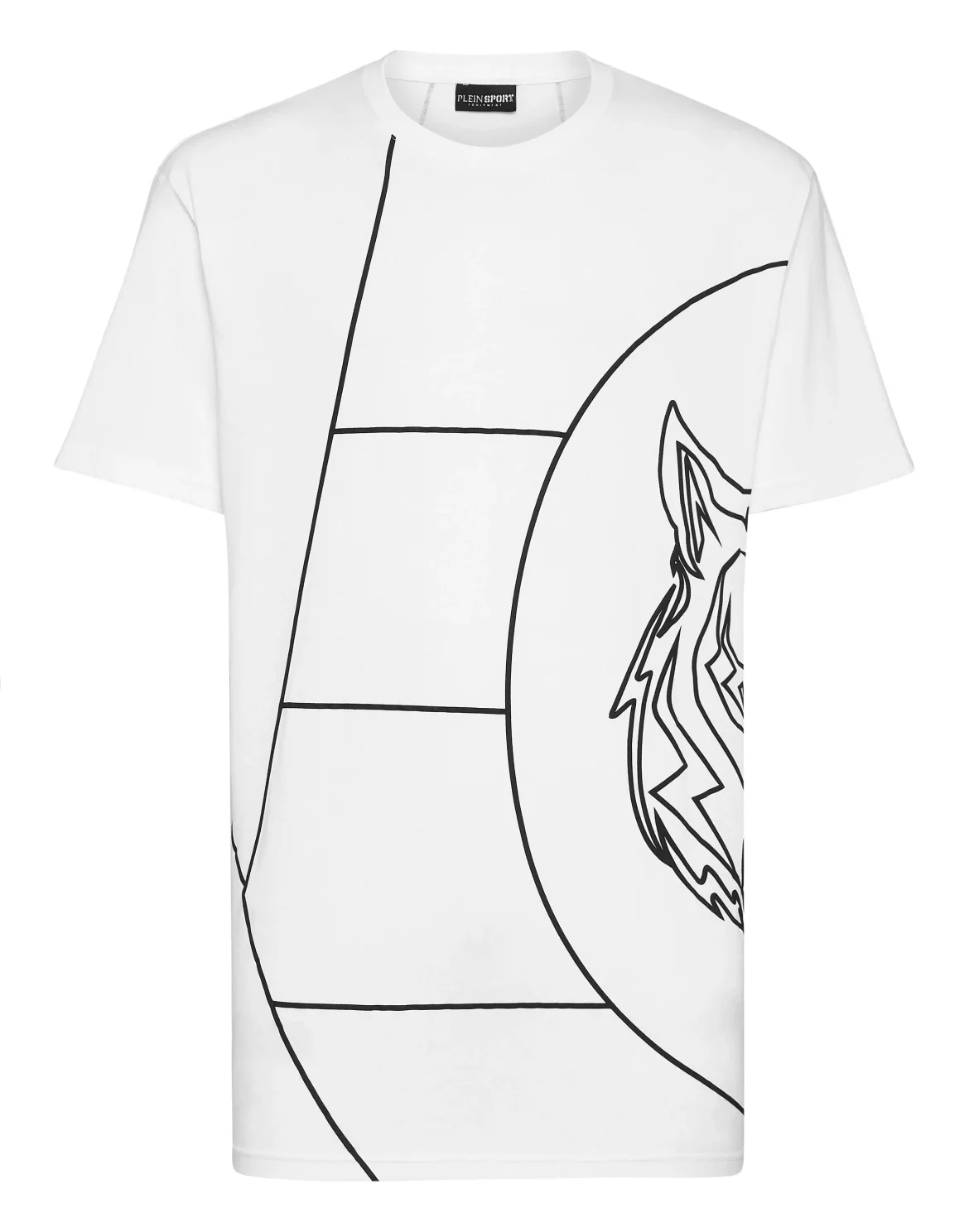 T-shirt Round Neck SS Tiger Court Edition, цвет: Черный