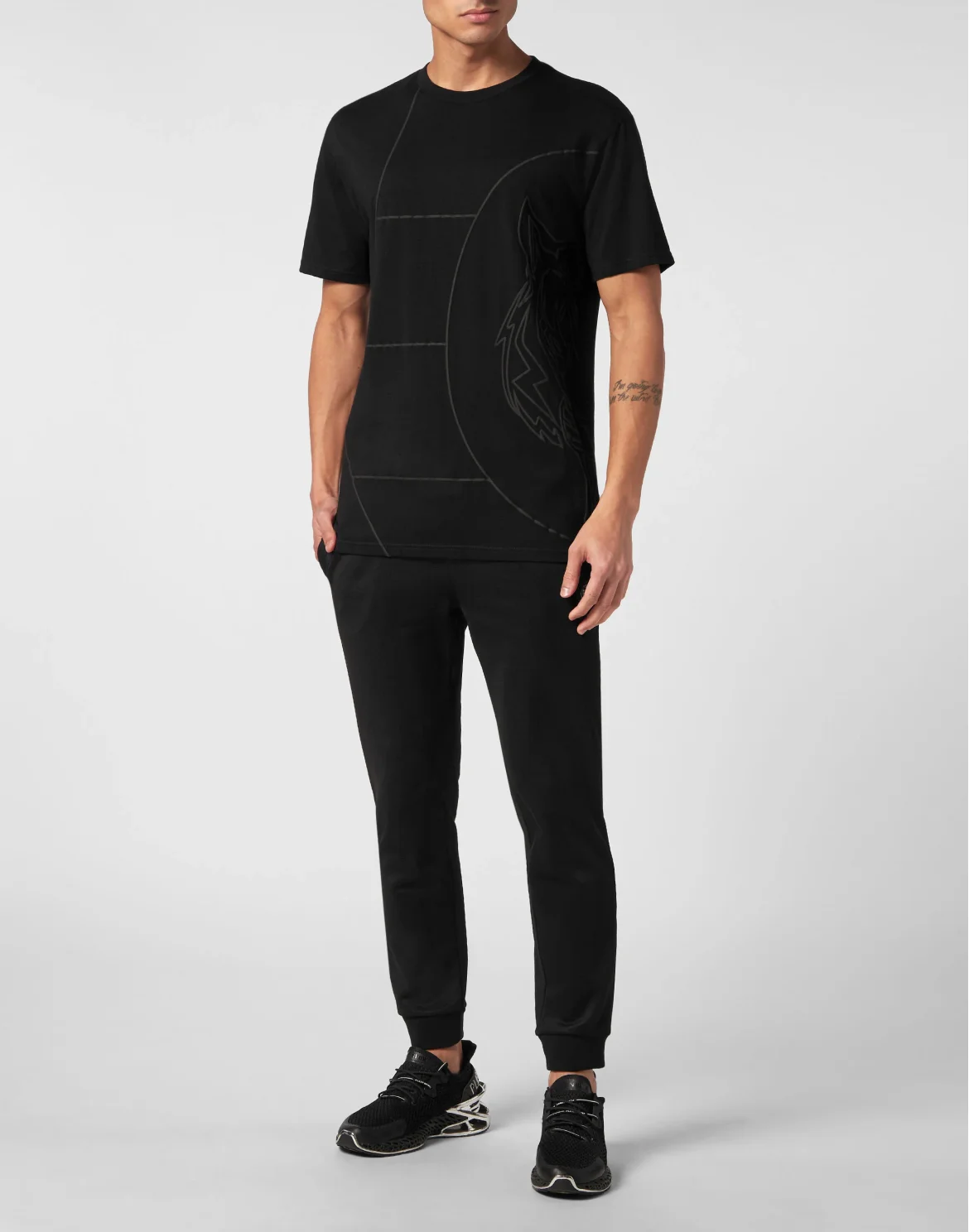 T-shirt Round Neck SS Tiger Court Edition, цвет: Черный