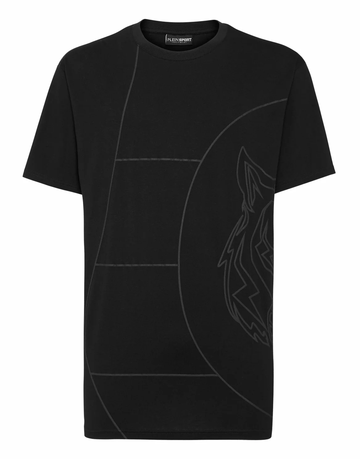 T-shirt Round Neck SS Tiger Court Edition, цвет: Черный