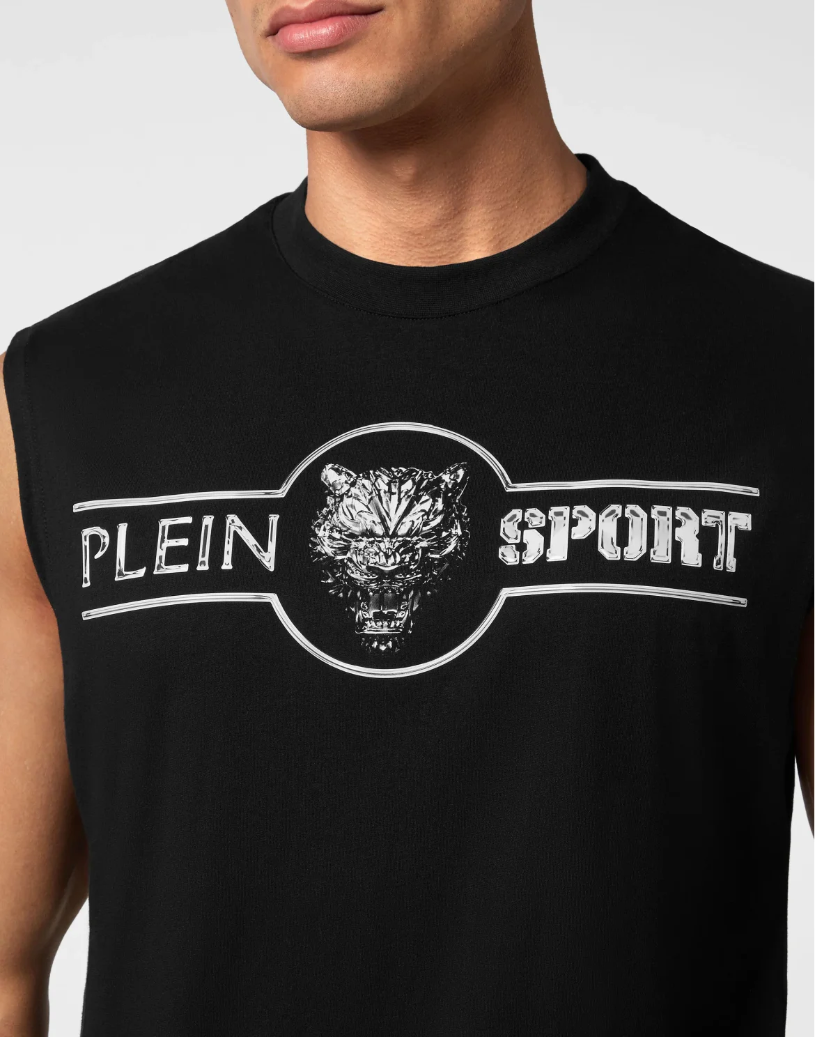 Tank Top Chrome Scratch Edition, цвет: Черный