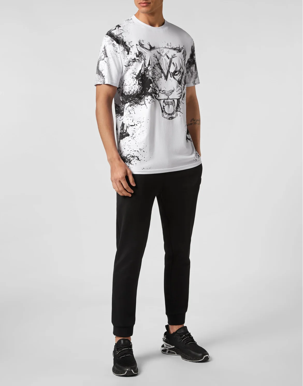 T-shirt Round Neck SS Splash Extreme, цвет: Белый