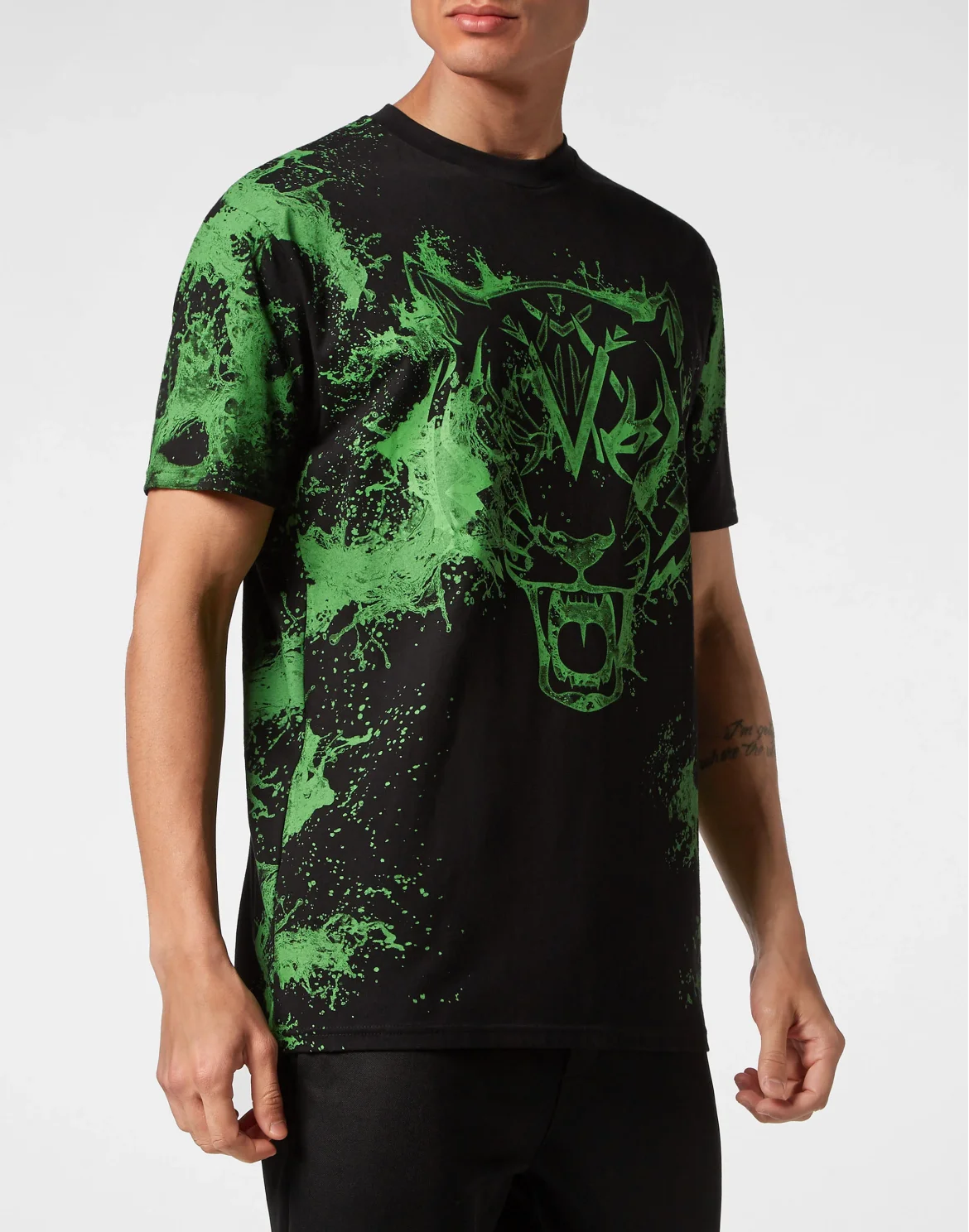 T-shirt Round Neck SS Splash Extreme, цвет: Зеленый