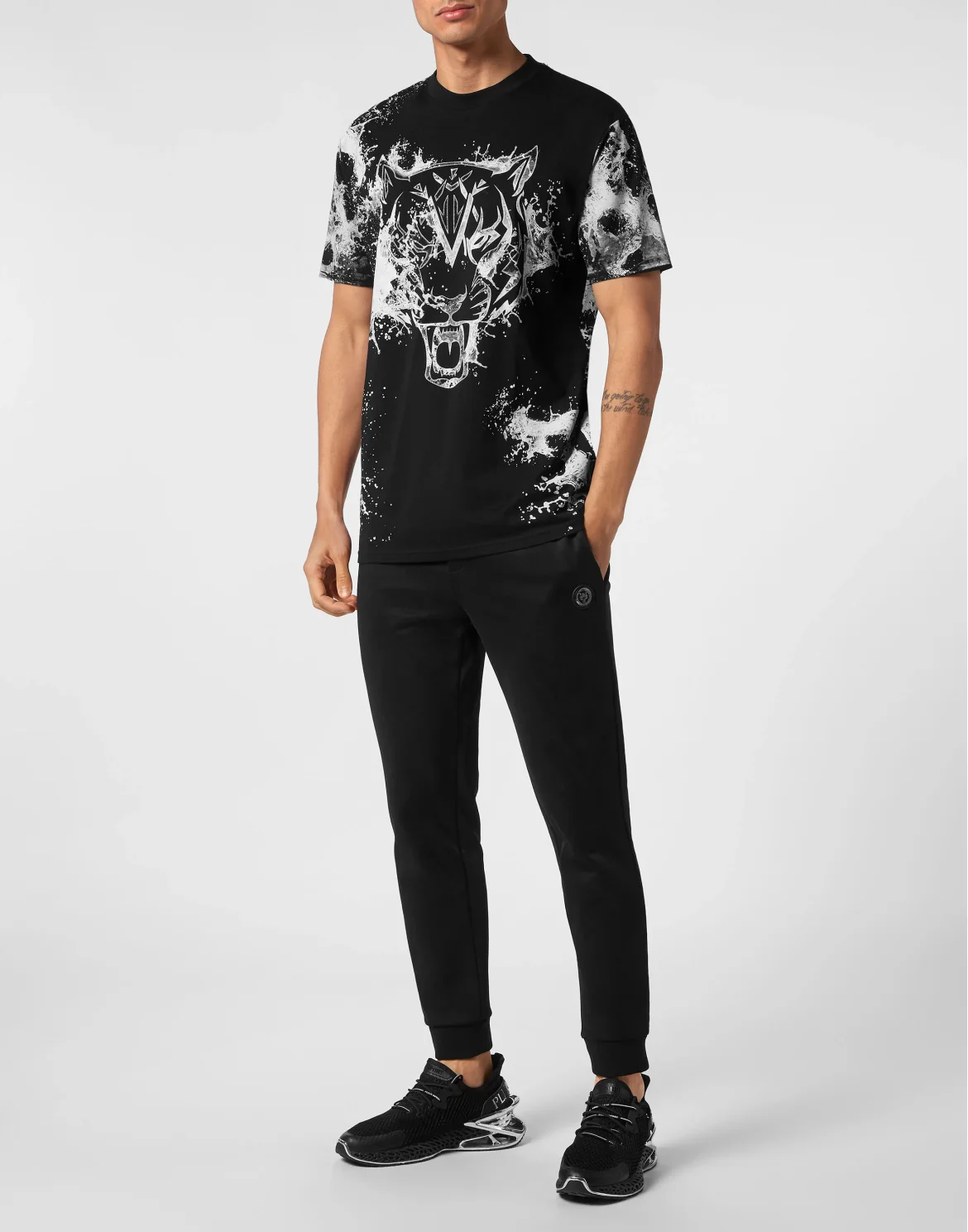 T-shirt Round Neck SS Splash Extreme, цвет: Черный