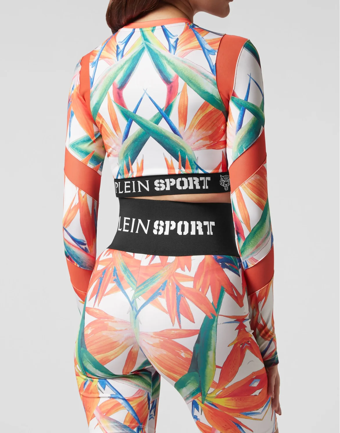 Jogging Crop Top LS, цвет: Мультиколор