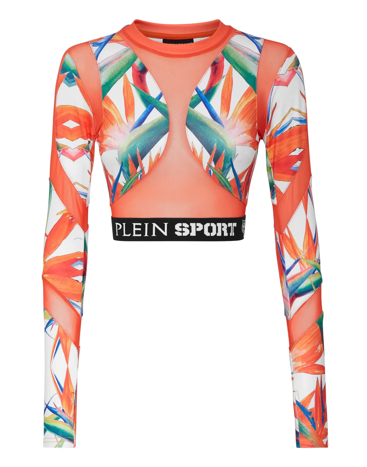 Jogging Crop Top LS, цвет: Мультиколор