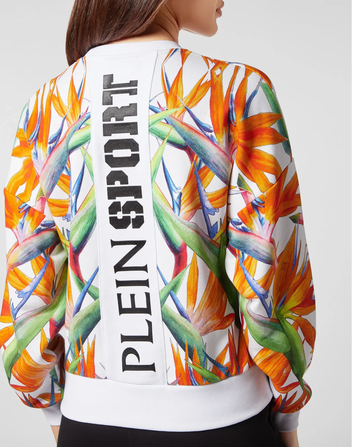 Cropped Sweatshirt LS, цвет: Мультиколор