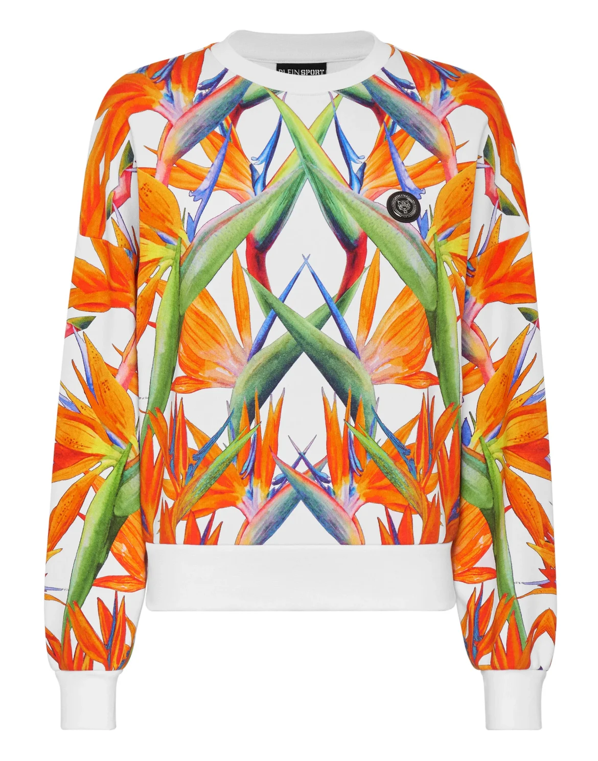 Cropped Sweatshirt LS, цвет: Мультиколор
