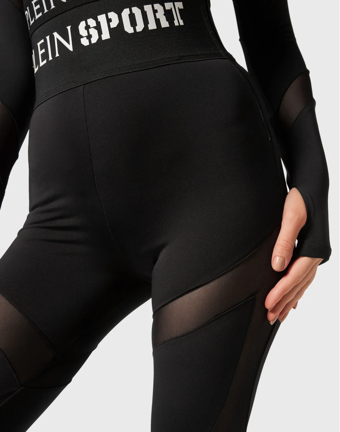 Jogging Cut Leggings Baroque Tiger, цвет: Черный
