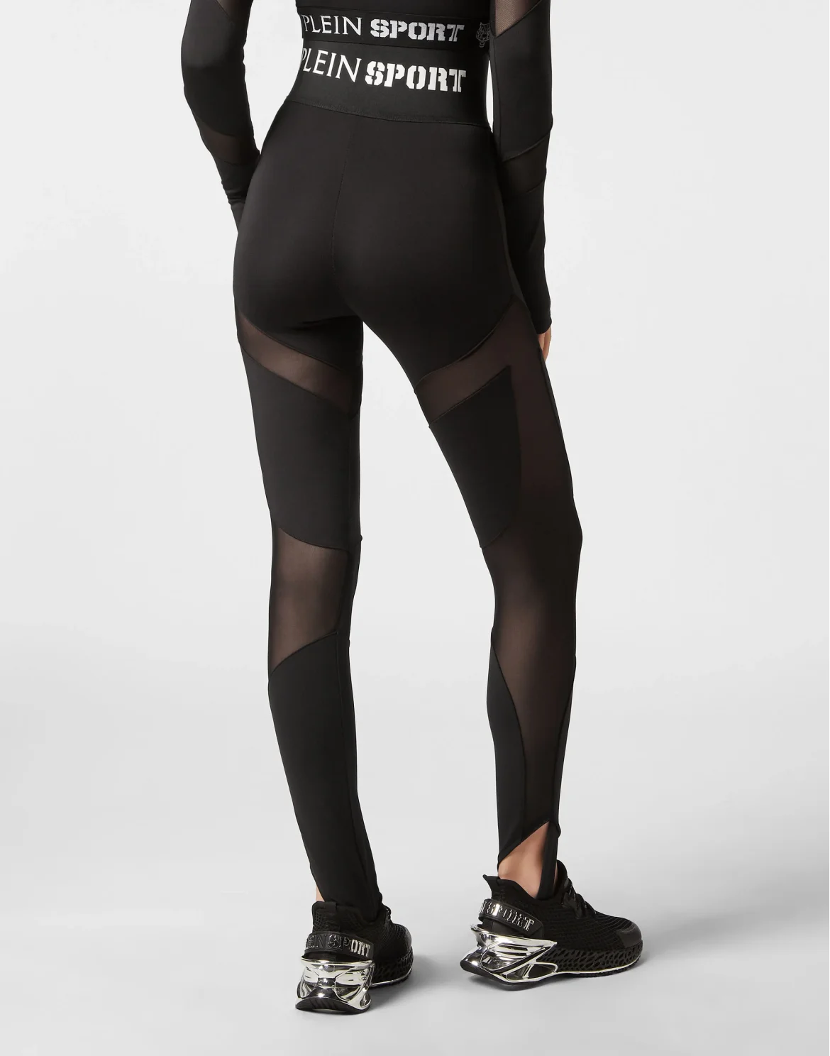 Jogging Cut Leggings Baroque Tiger, цвет: Черный