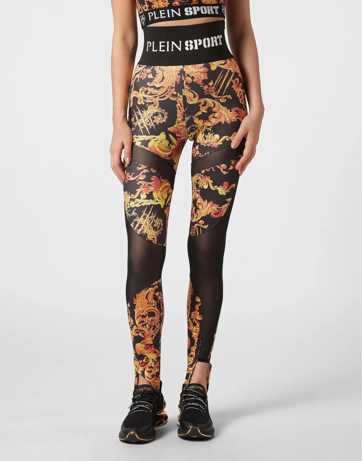 Jogging Leggings Baroque, цвет: Черный