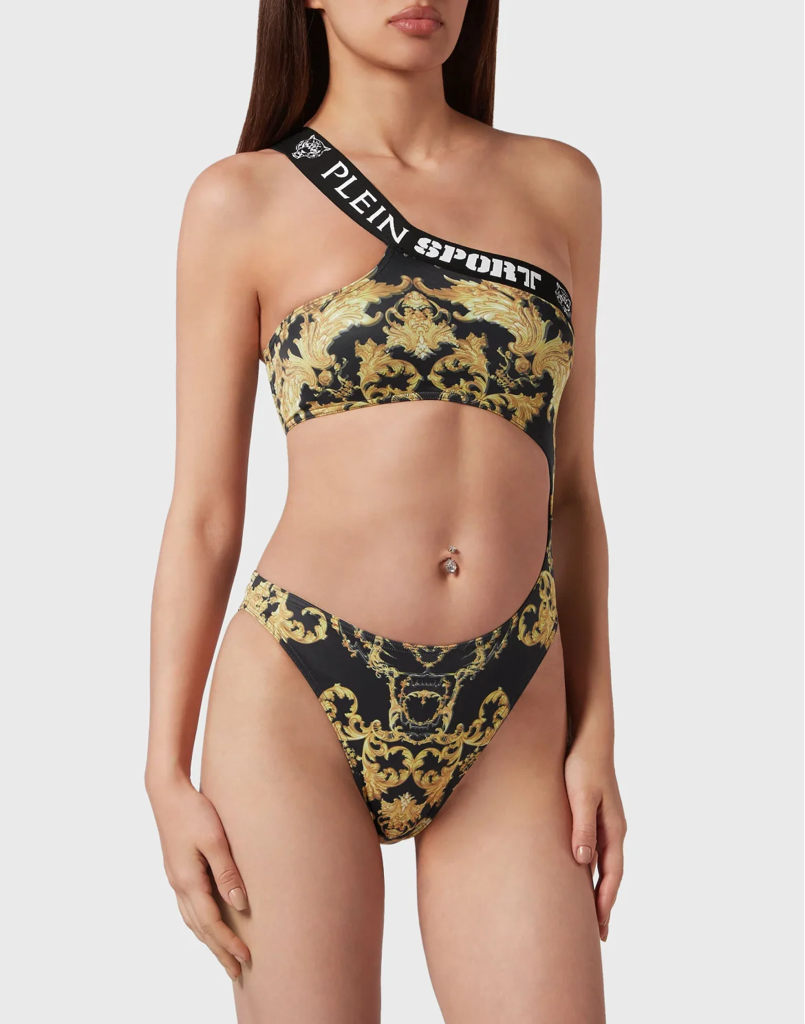 Monokini Baroque, цвет: Черный