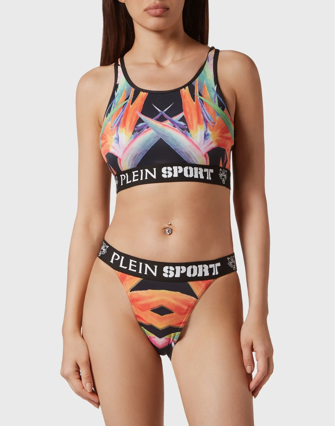 Bikini Flowers, цвет: Черный
