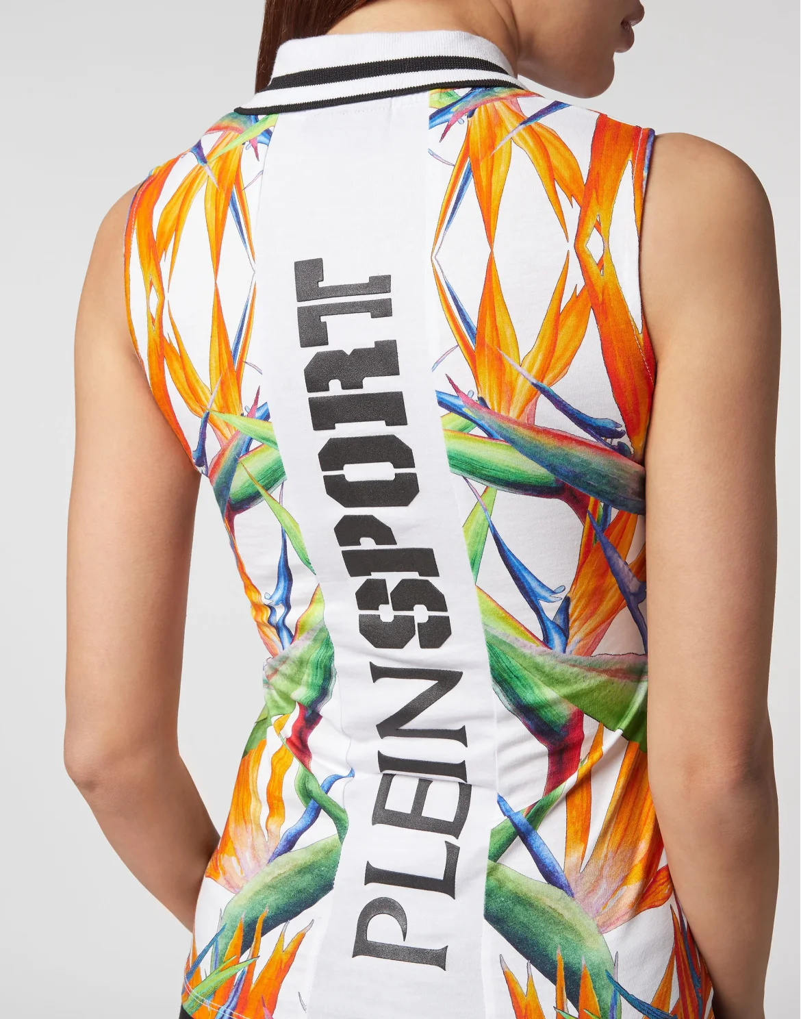 Sleeveless Polo shirt, цвет: Мультиколор