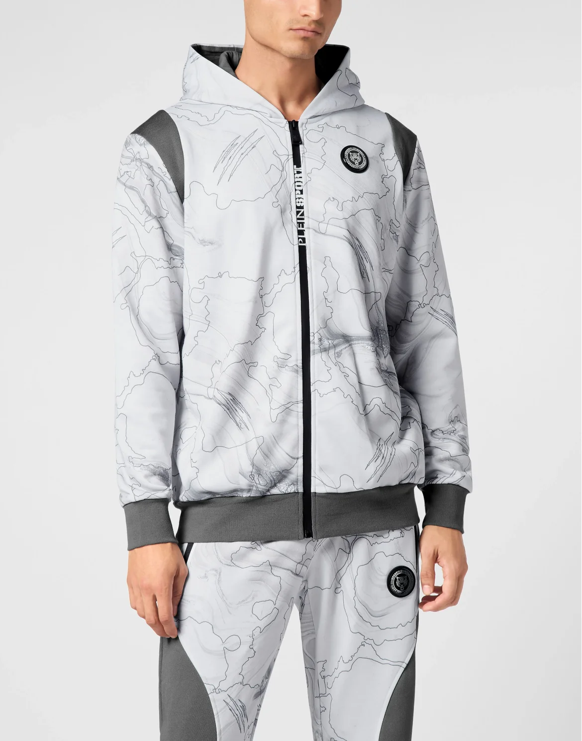 Jogging Set: Top/Trousers Lunar, цвет: Белый