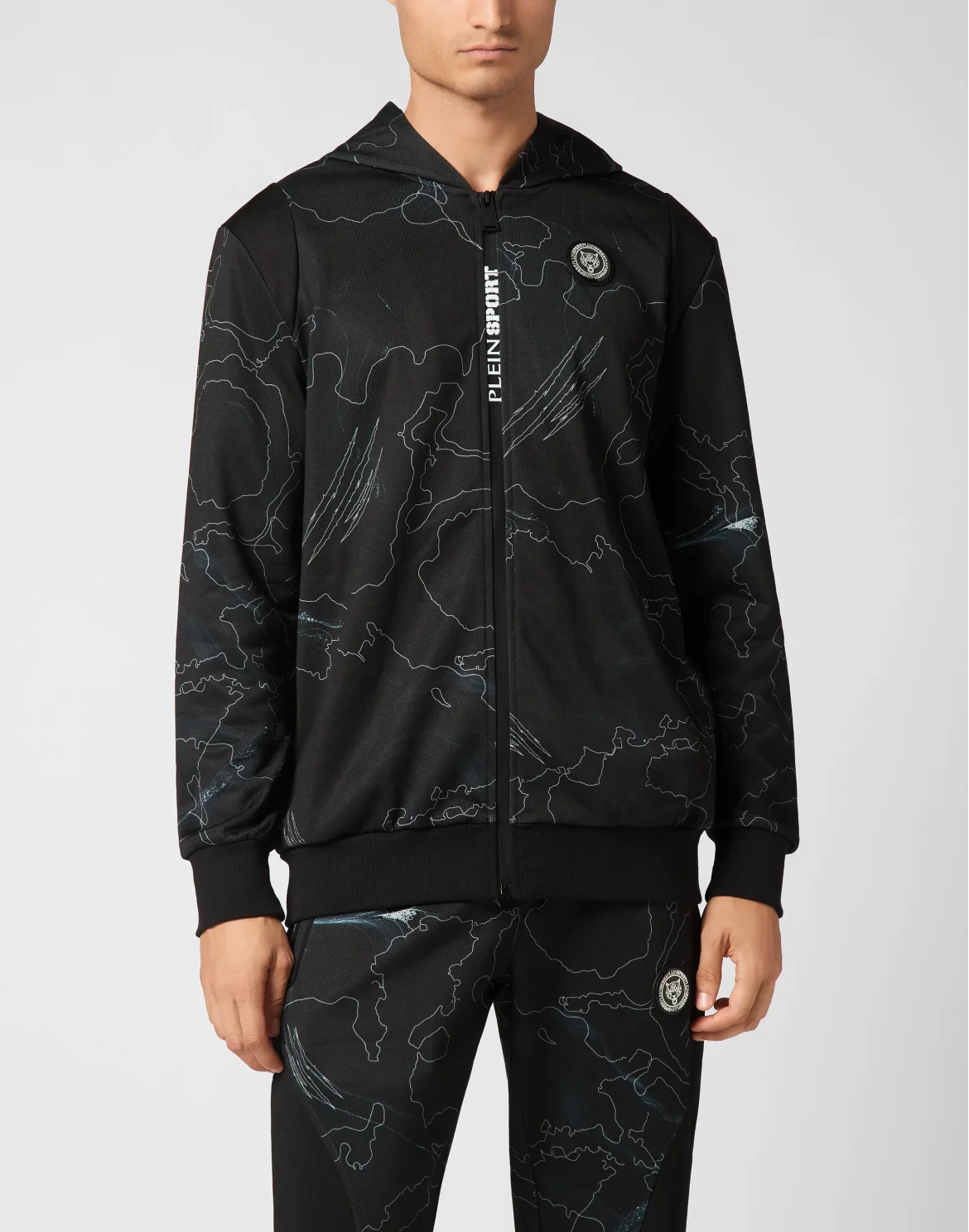 Jogging Set: Top/Trousers Lunar, цвет: Черный