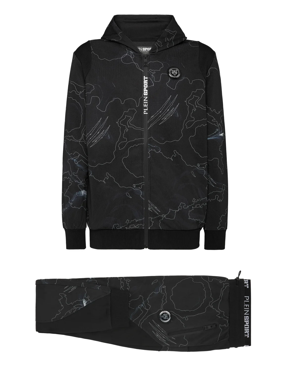 Jogging Set: Top/Trousers Lunar, цвет: Черный