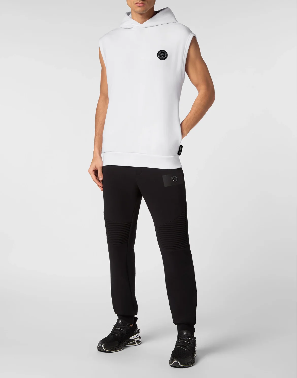 Sleeveless Sweatshirt Tiger, цвет: Белый